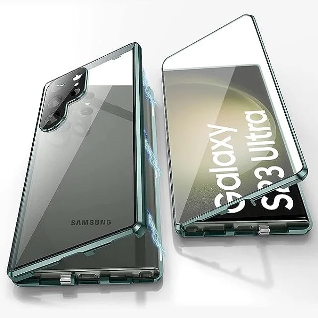 BowLift | Metal Aluminum Alloy 360 Case with Safety Closure for Samsung Galaxy S24-S23 Series