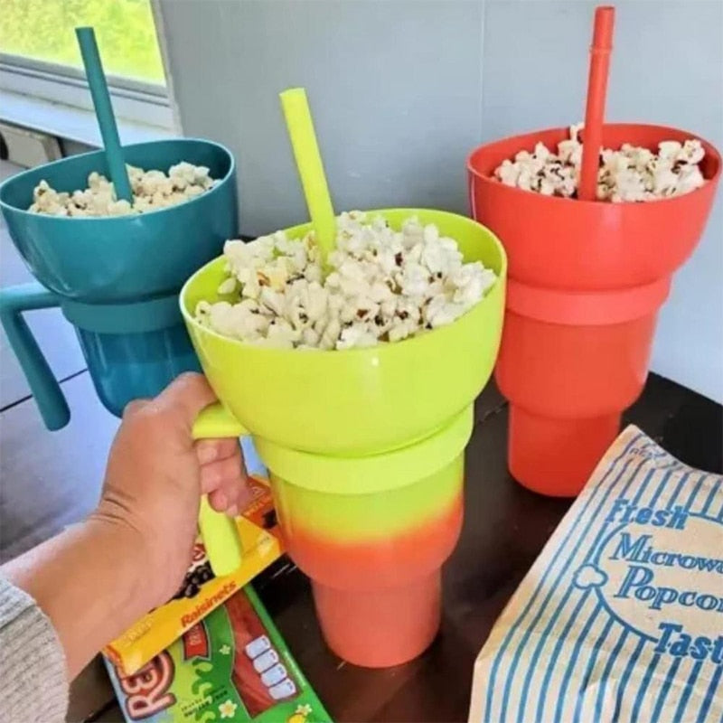 BowLift | 2in1 Snack Holder Drink Cup