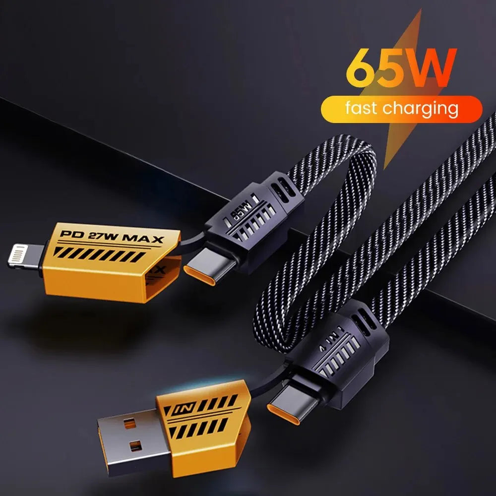 BowLift | Ultra Strong 4 in 1 Fast Charge Data Cable