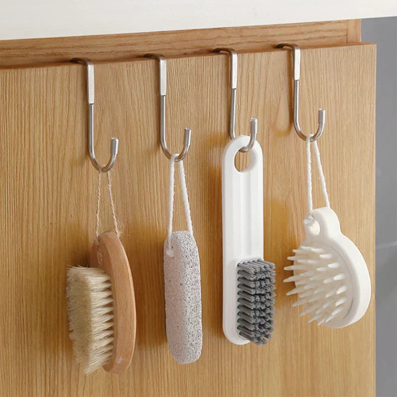 BowLift | EasyHook Double Hook | Stainless Steel 304 | For Cabinet Doors | No Drilling