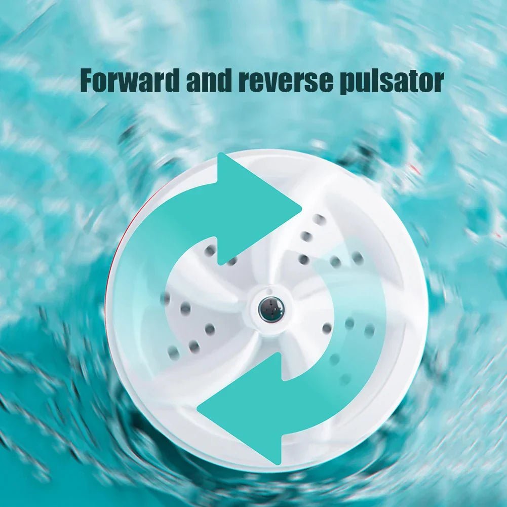 BowLift | Turbo Spin Mini Travel Laundry Washer