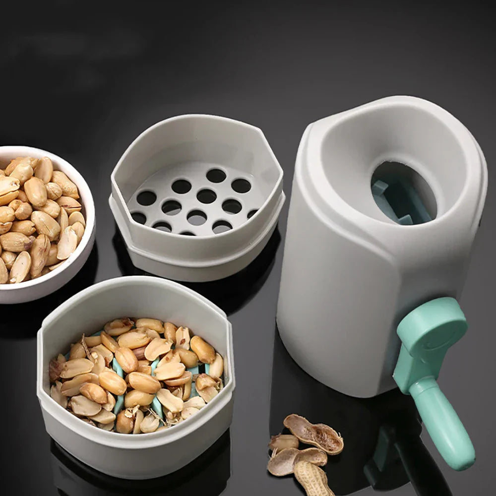 BowLift | Manual Crank Peanut Chestnut Shell Cracker Gadget