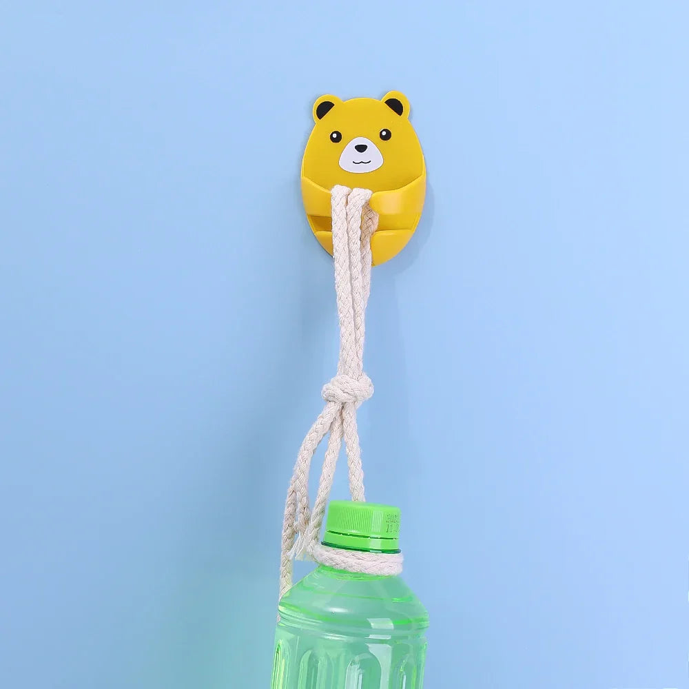 BowLift | Bear Hug Self-Adhesive Wall Plug Holder