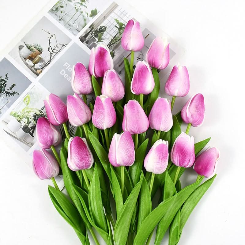 BowLift | Artificial Tulip Bouquet with Realistic Lifelike Flowers