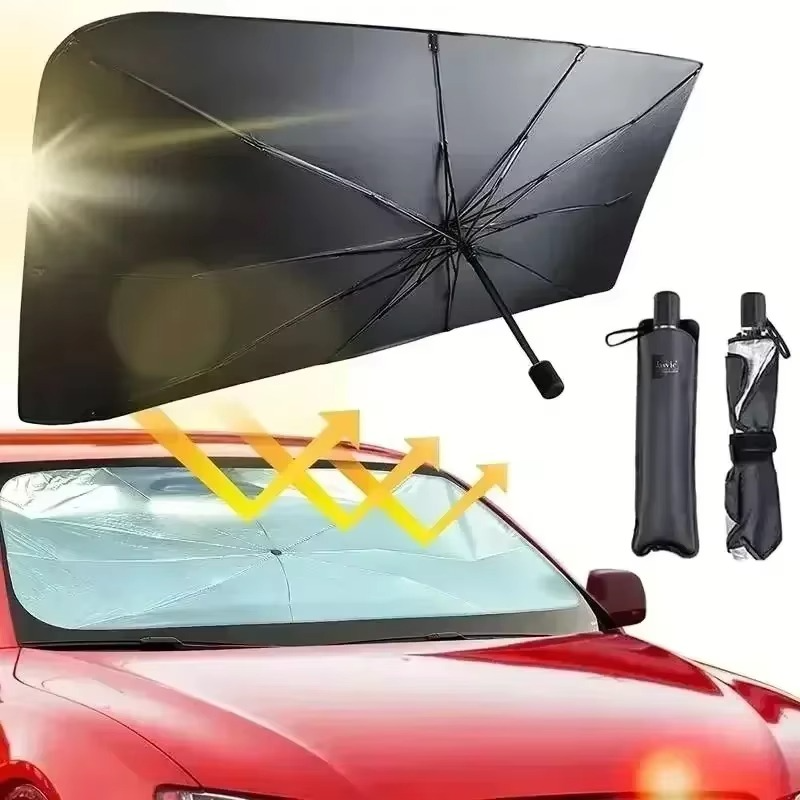 BowLift | Car Sunshade Umbrella - Front Windshield Cover for UV & Heat Protection