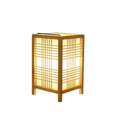 BowLift | Zen-Inspired Bamboo Table Lamp for Bedroom and Living Room