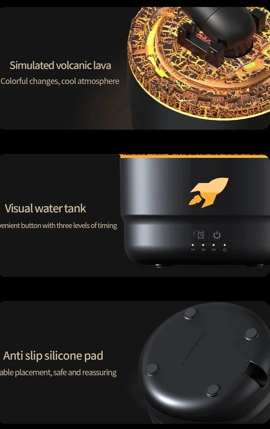 BowLift | LavaMist Aromatic Ring Diffuser