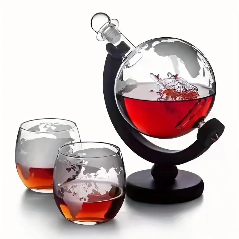 BowLift | Creative Globe Decanter Set