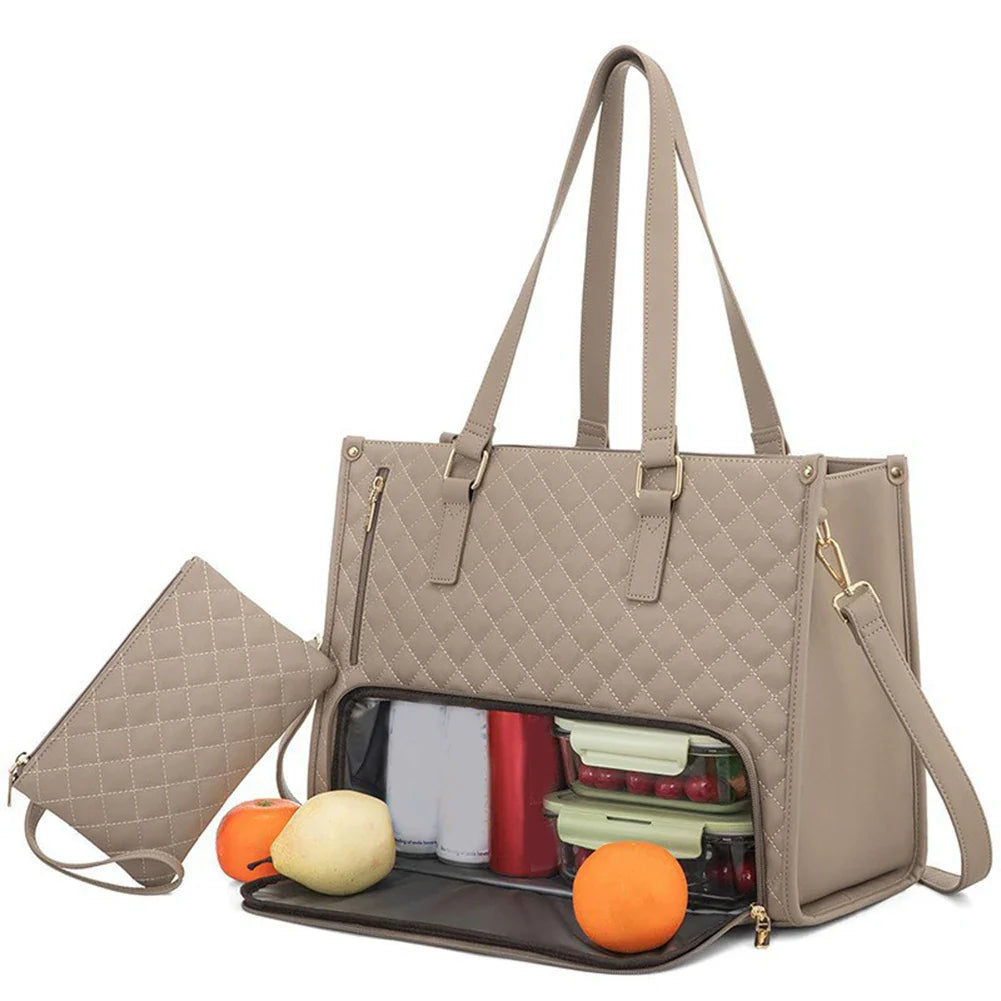 BowLift | 2-in-1 Laptop Bag with Insulated Lunch Compartment