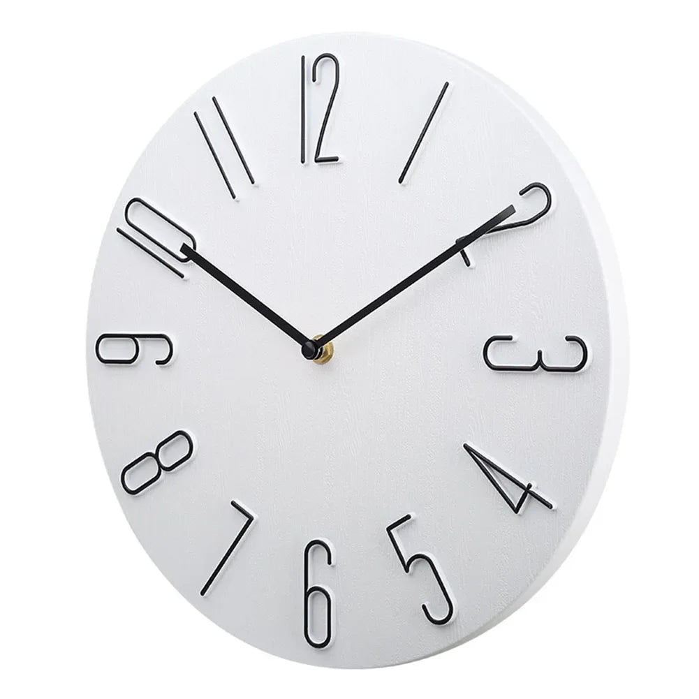 BowLift | QuartzLine | Simple, minimalist wall clock