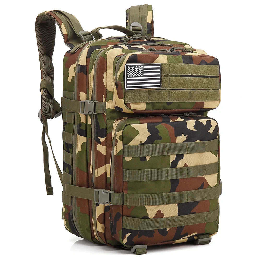 BowLift | Backpack Camo Tactical 45L Military Rucksack