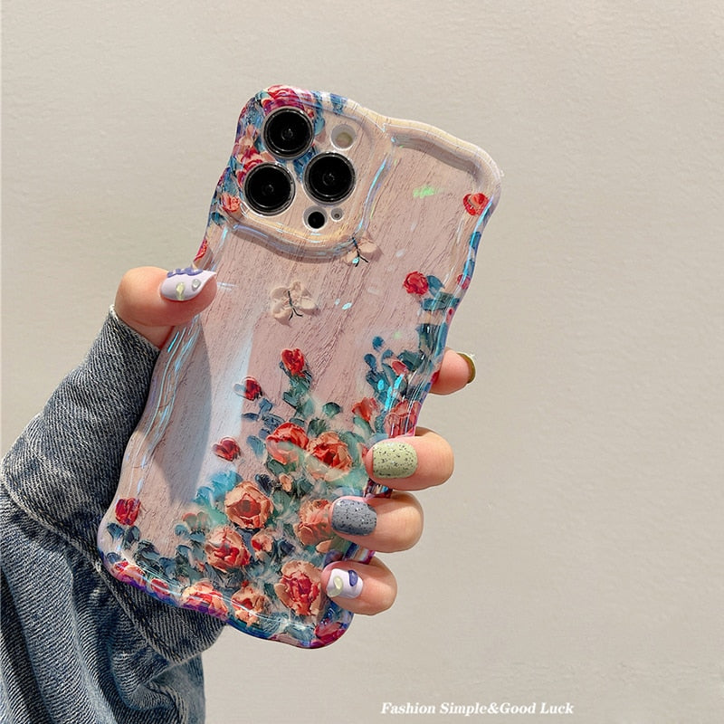 BowLift | Blossom Glow Floral Pattern iPhone Case