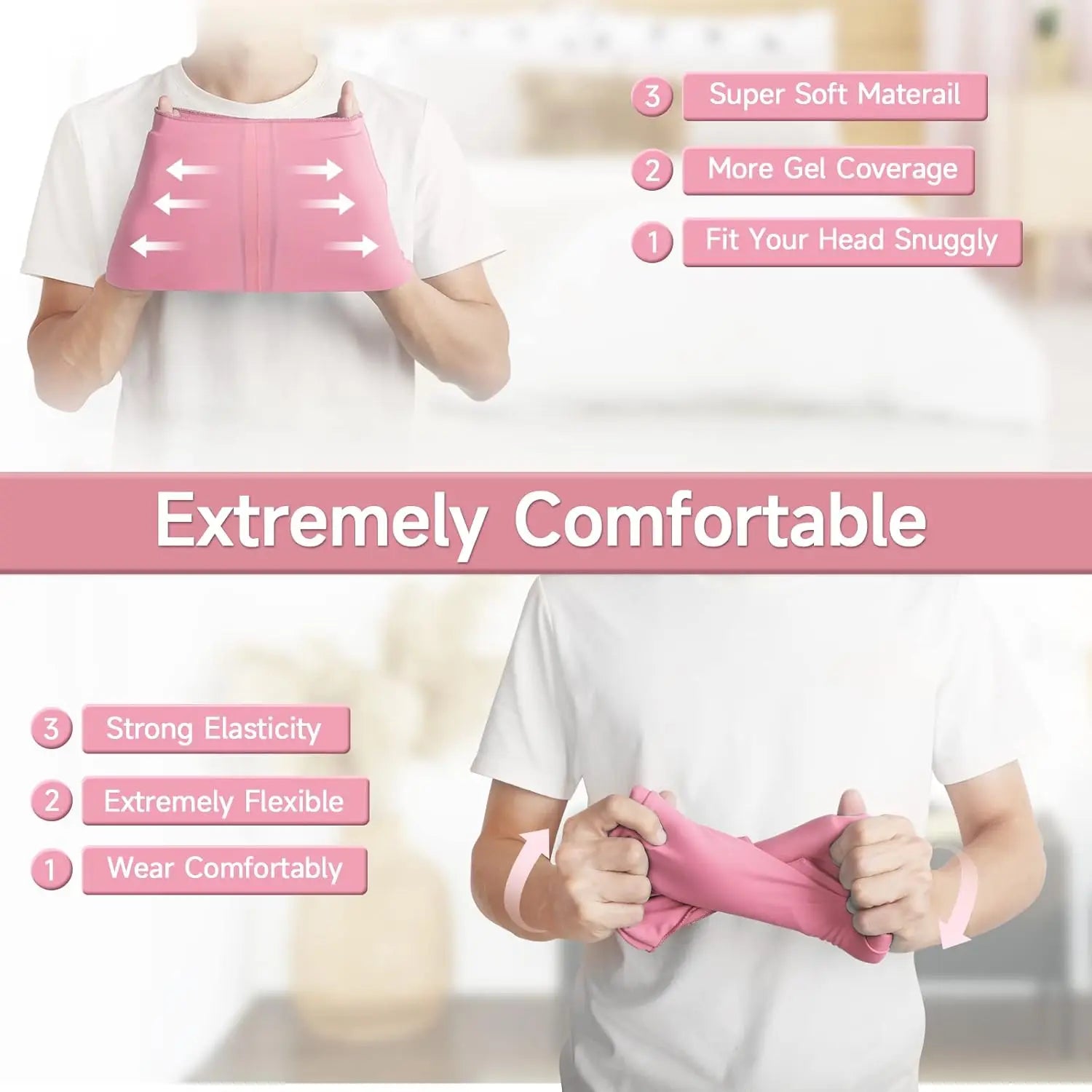 BowLift | Headache Relief Ice Gel Eye Mask