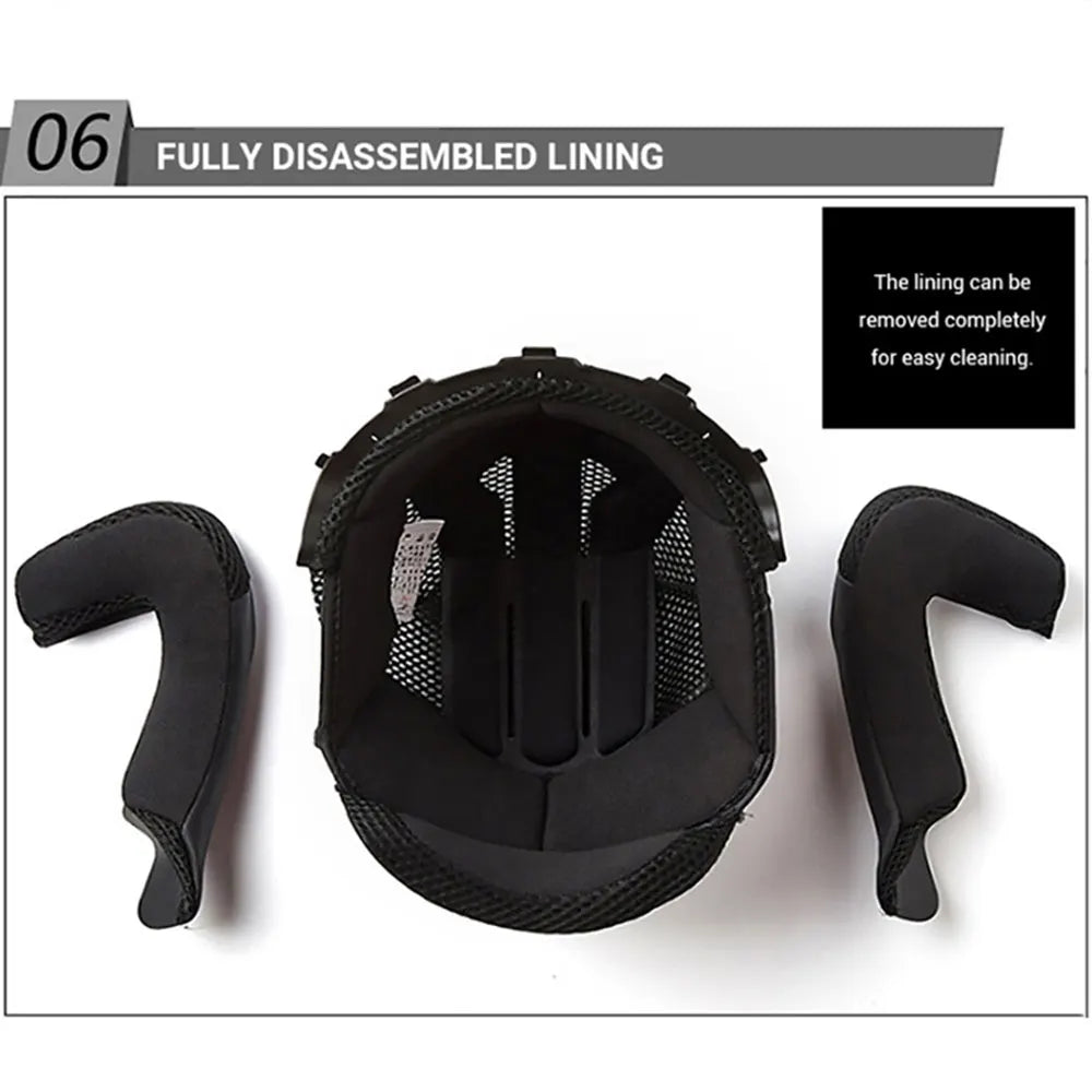 BowLift | Half Face Motorcycle Helmet with Double Lens & DOT Safety – RoadGuard