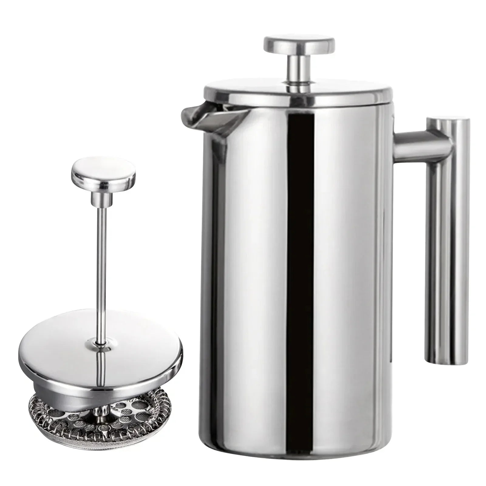 BowLift | Stainless Steel French Press Coffee Maker