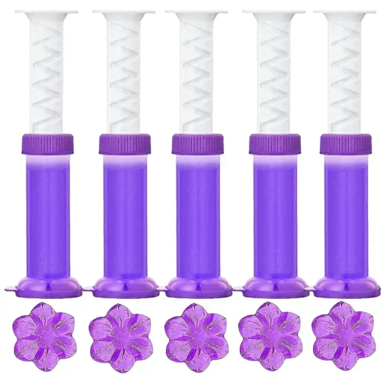 BowLift | Floroma WC-Gelflowers | Hygienic & Fragrant | 3-in-1 Cleaning | Decorative Flower Shape