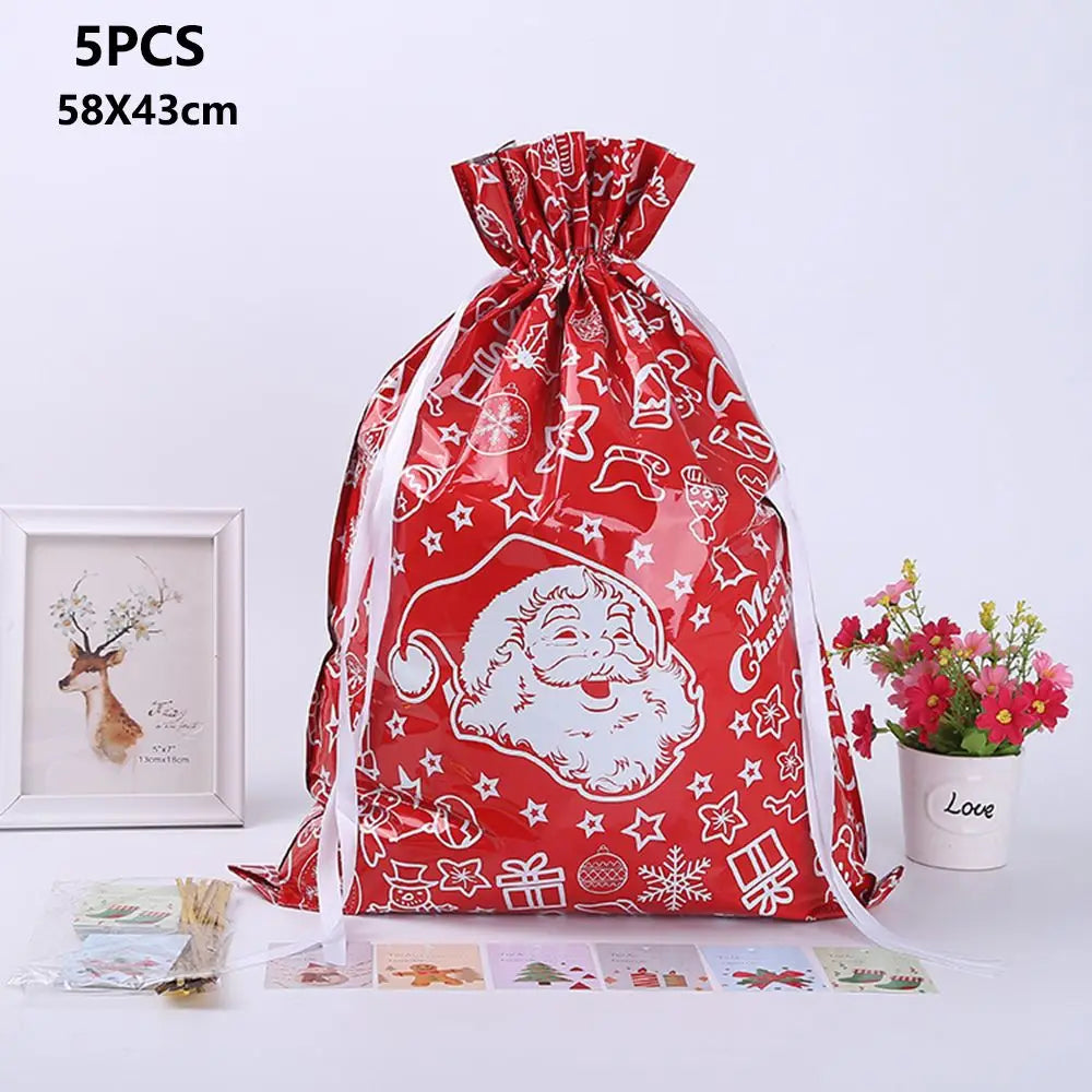 BowLift | Drawstring Gift Wrapping Bags 5Pcs