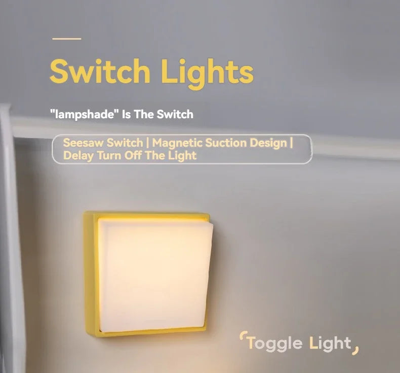 BowLift | Minimalist Rechargeable Switch Night Lamp