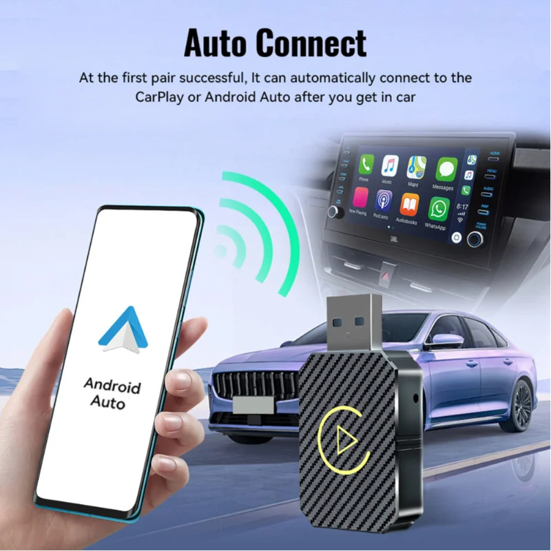 BowLift | 2 in 1 USB Mini Wireless CarPlay