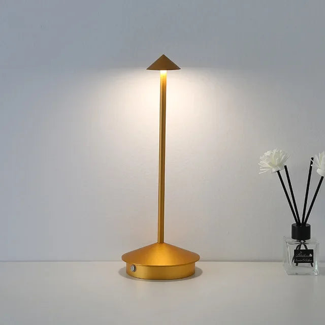 BowLift | Rechargeable Table Lamp Creative Dining Room Touch Led Hotel Bar Coffee Pina Pro Table Lamp Decorative Desk Lamp