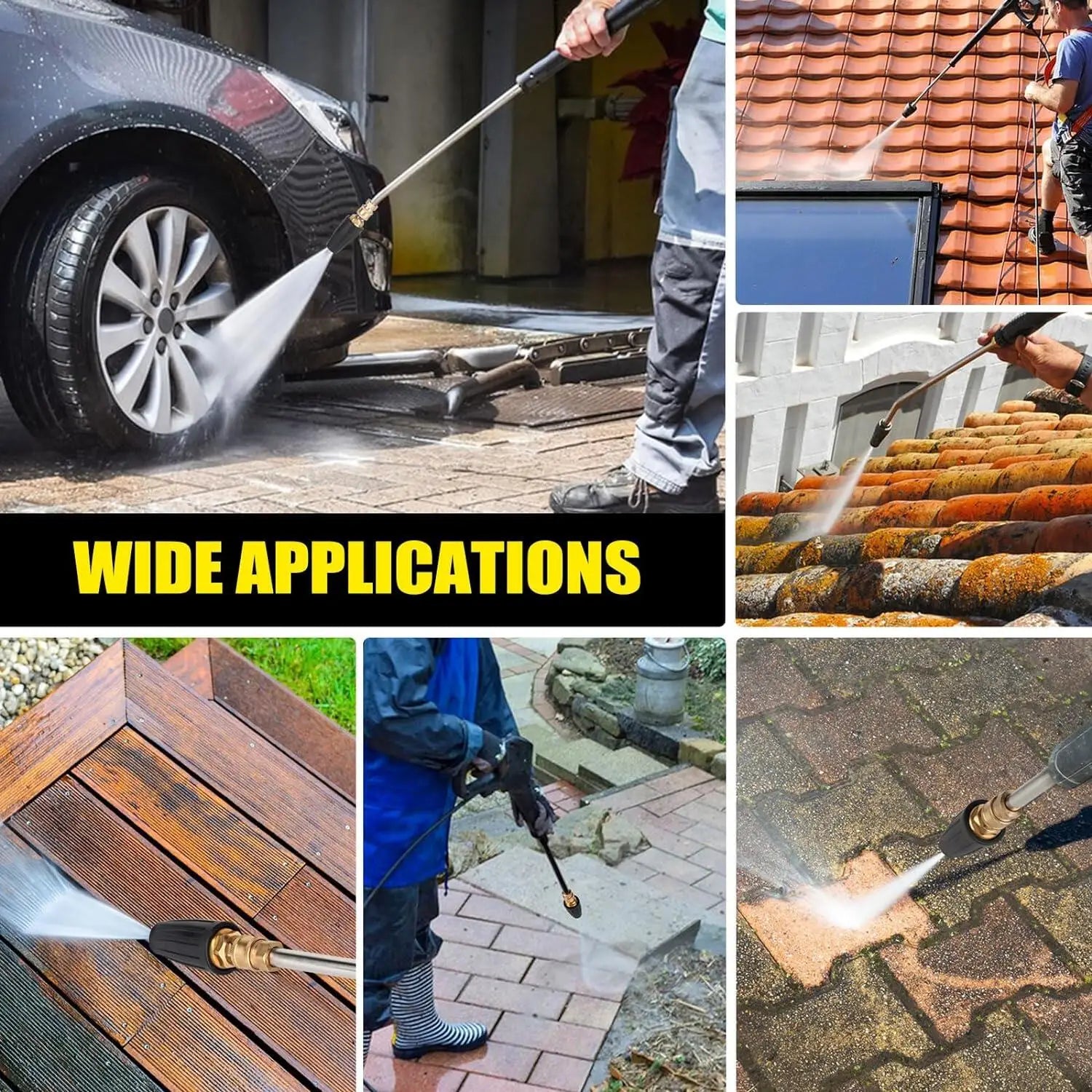 BowLift | 360 Rotating High Pressure  Nozzle Sprayer