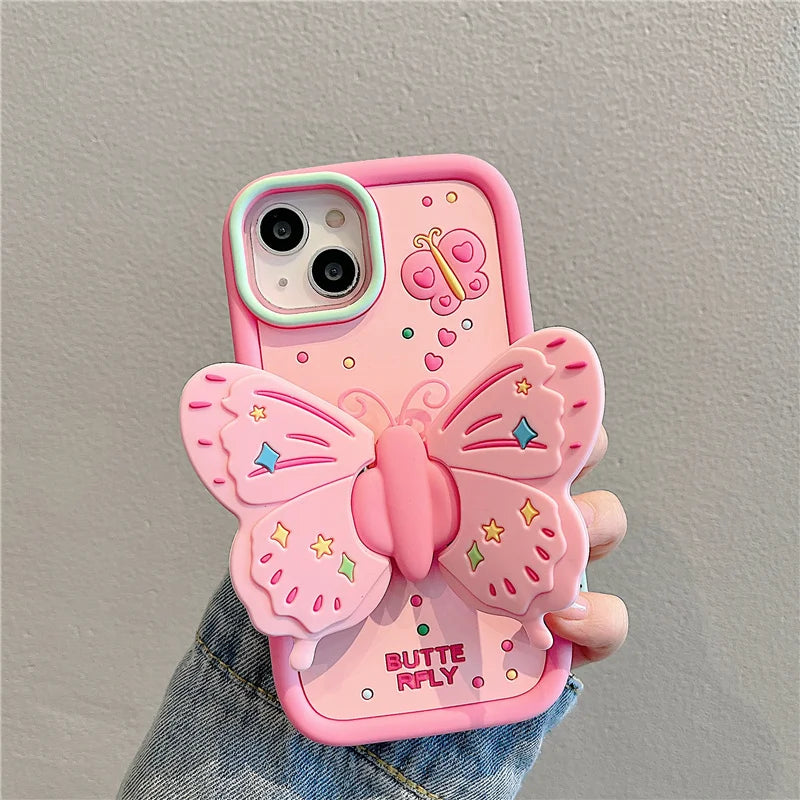 BowLift | Lovely 3D Folded Butterfly Shockproof iPhone Case