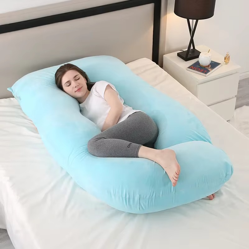 BowLift | J-Shaped Maternity Support Pillow for Side Sleeping and Breastfeeding
