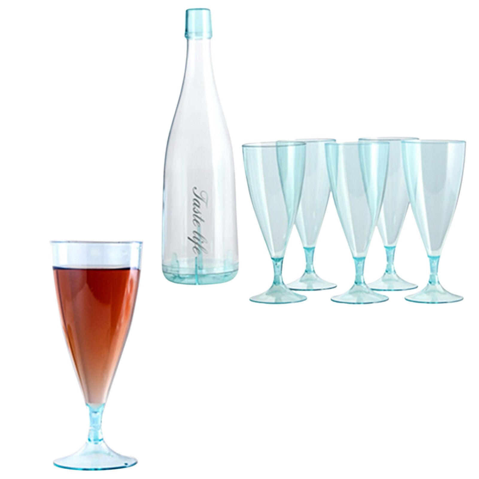 BowLift | Creative Detachable Drink Glasses with Bottle