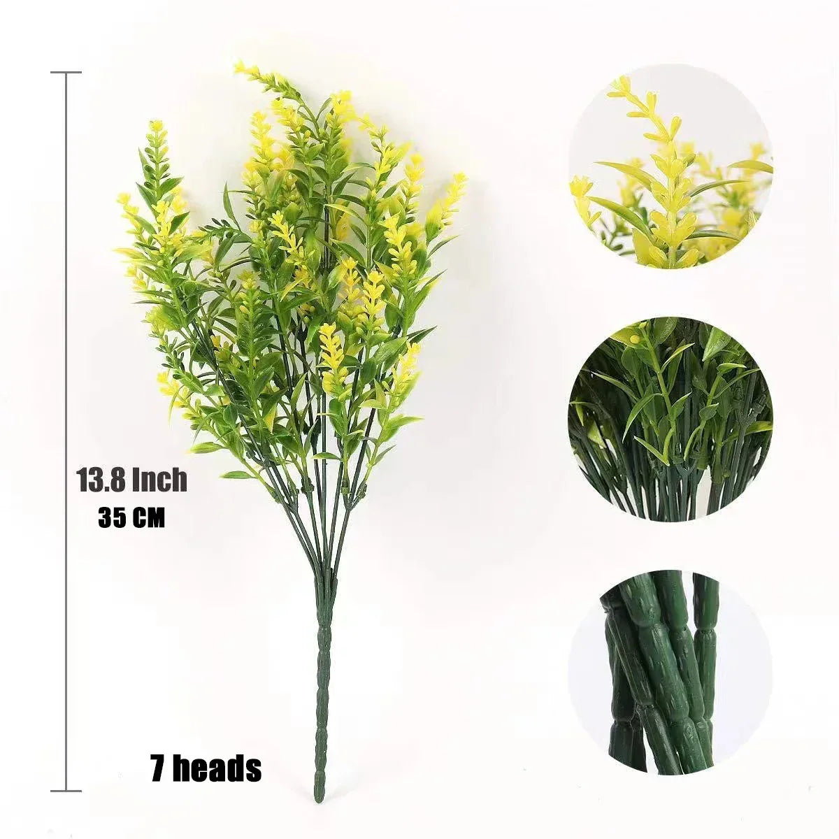 BowLift | Floraven Lavender Bouquet | Artificial & Carefree | 5 Stems | For Indoor & Outdoor