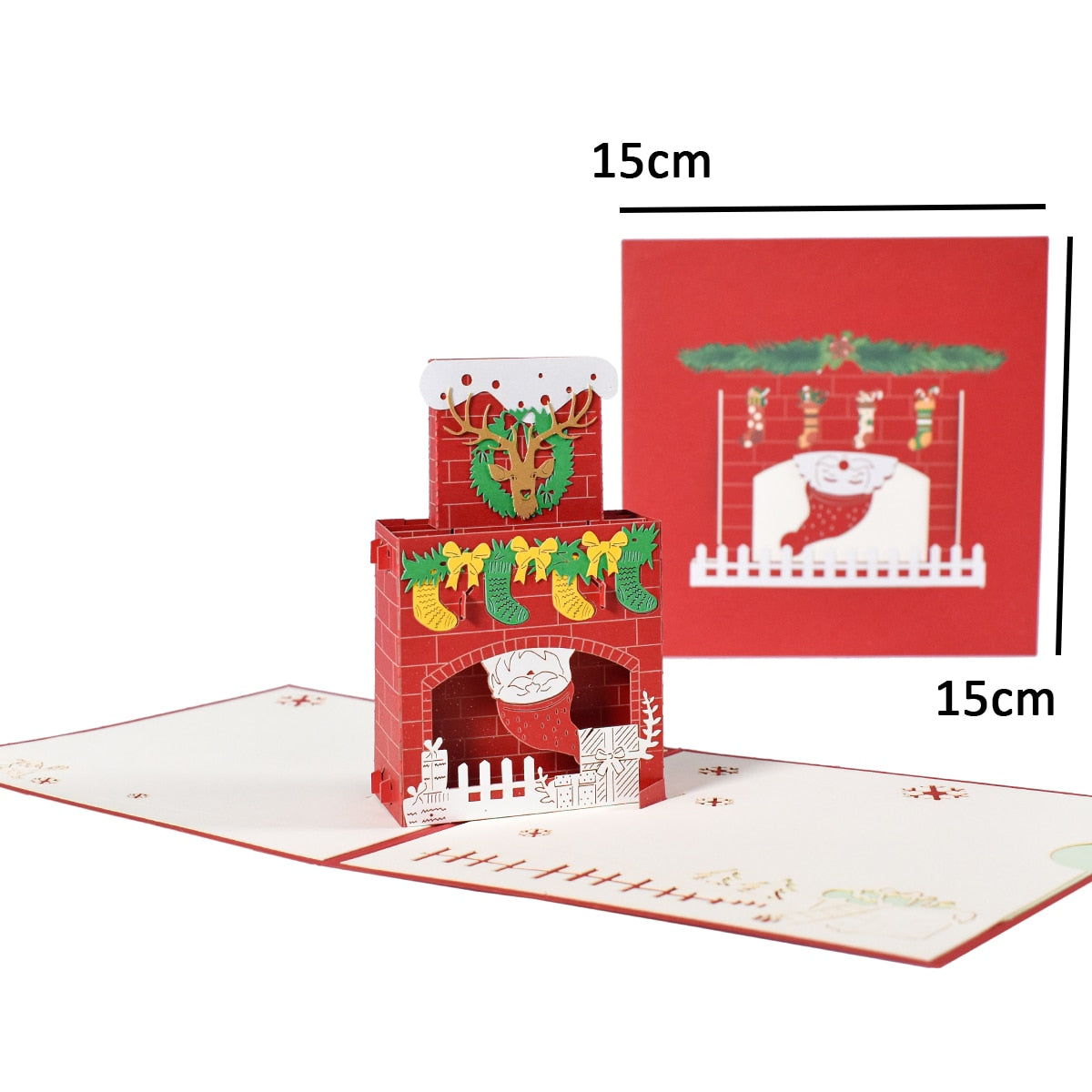 BowLift | 3D Pop-Up Cheerful Christmas Gift Cards