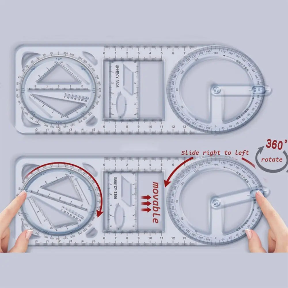 BowLift | Math Genius Multi-Angle Drawing Precision Ruler