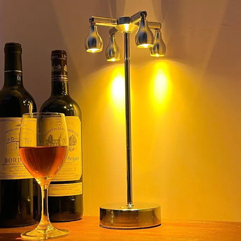 BowLift | VibeLume - Vintage Touch-Controlled Table Lamp
