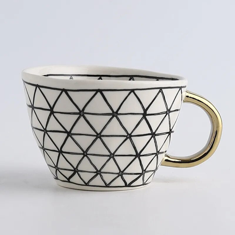 BowLift | GeoMug Designer Bags & Cups | Stylish Ceramics | Modern Geometric Patterns