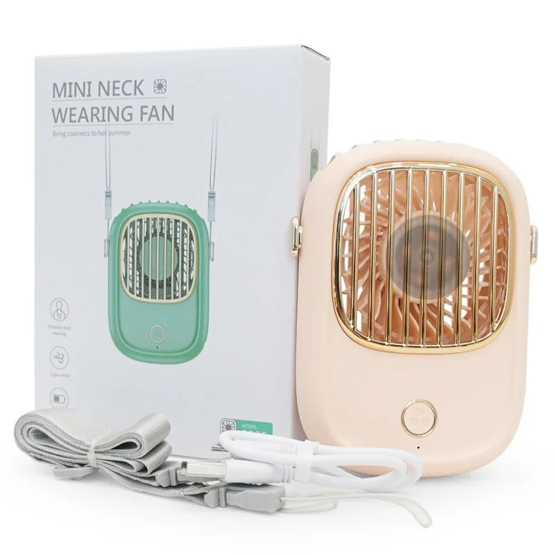 BowLift | CoolBreeze AeroLynx | Mini Fan | 3-in-1 Portable | Rechargeable & Compact