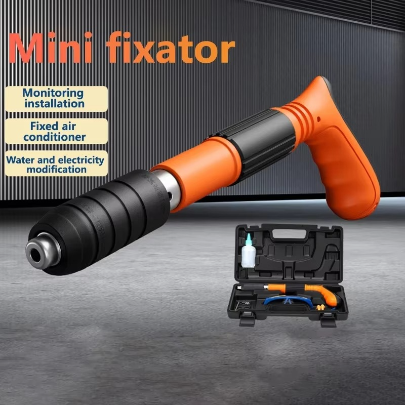 BowLift | Versatile High-Precision Manual Nail Gun with Nails - Ideal for Woodworking and Concrete Decoration