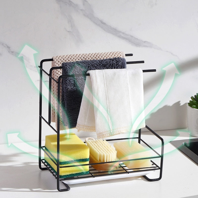 BowLift | Kitchen Sink Detachable Organizer Rack