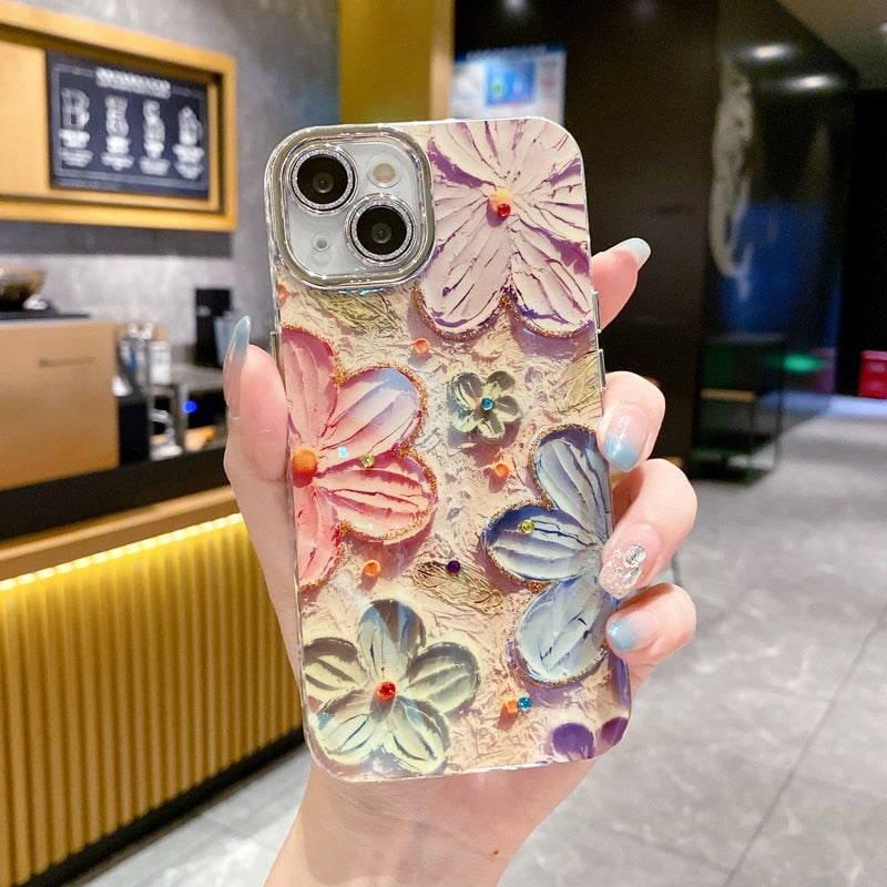BowLift | Flower Glow Soft Shockproof iPhone Case