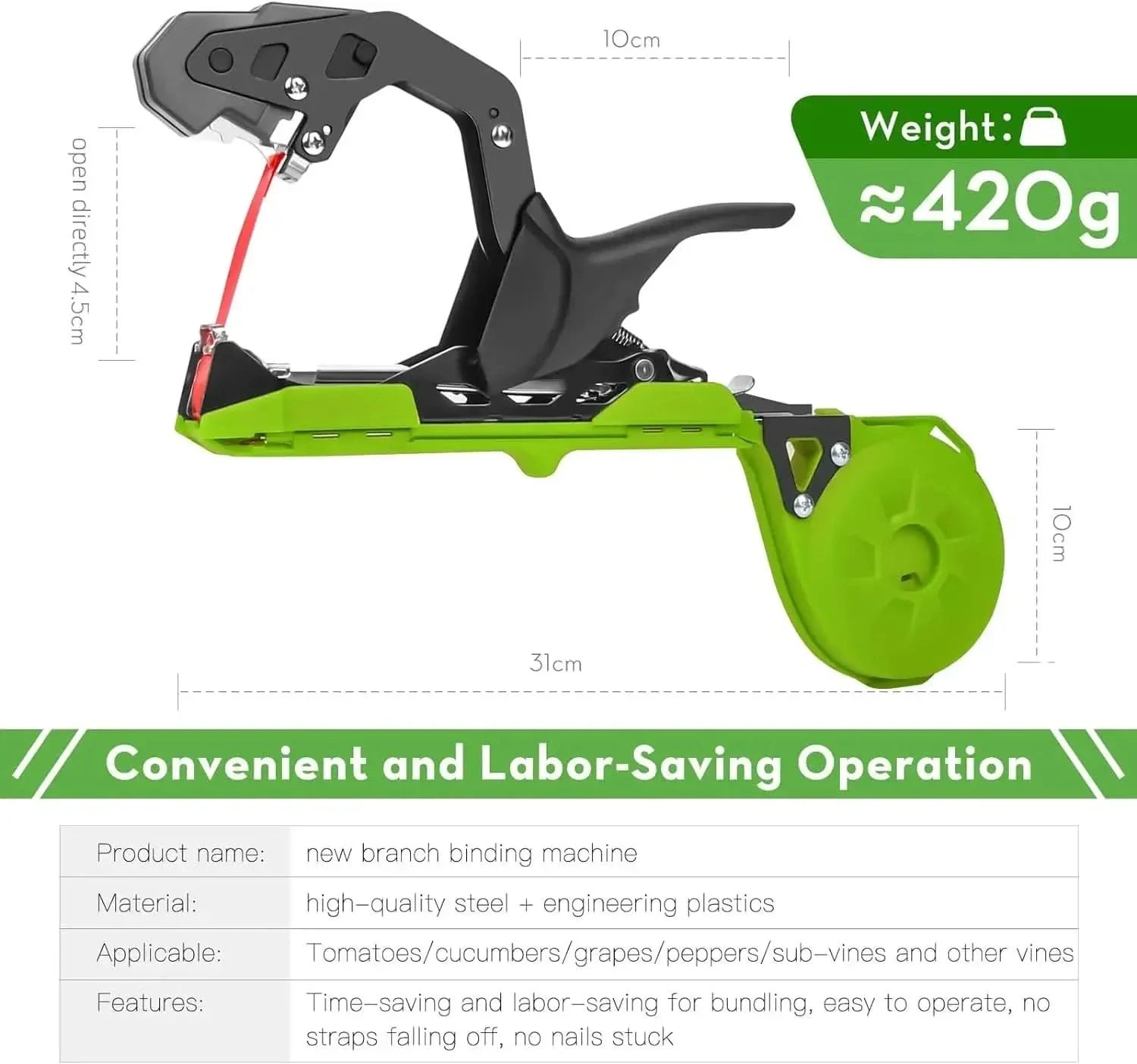 BowLift | Efficient tying device for plants