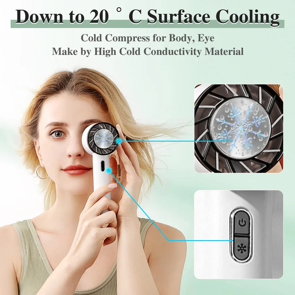 BowLift | Portable Air Conditioner Cooling Fan | Compact, Lightweight & Ideal for Home, Office & Outdoor Use | Portable Handheld Fans