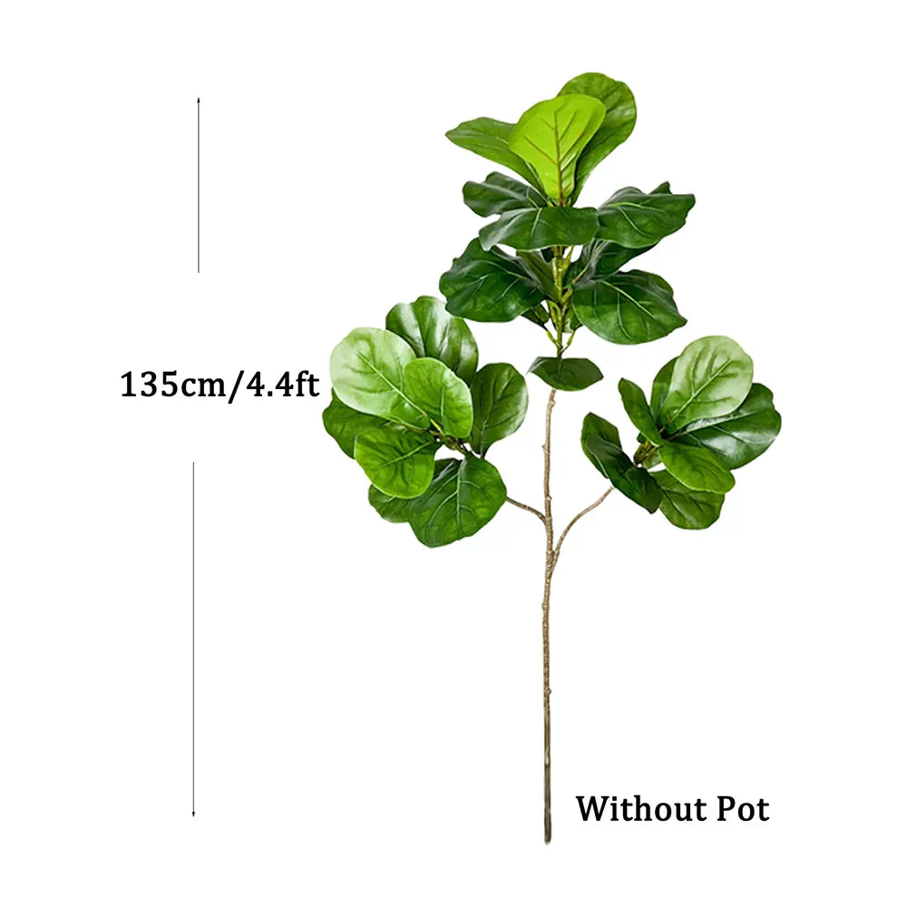 BowLift | Floraviva Artificial Plant Ficus | Realistic Appearance | 70β135 cm | For Indoor & Outdoor