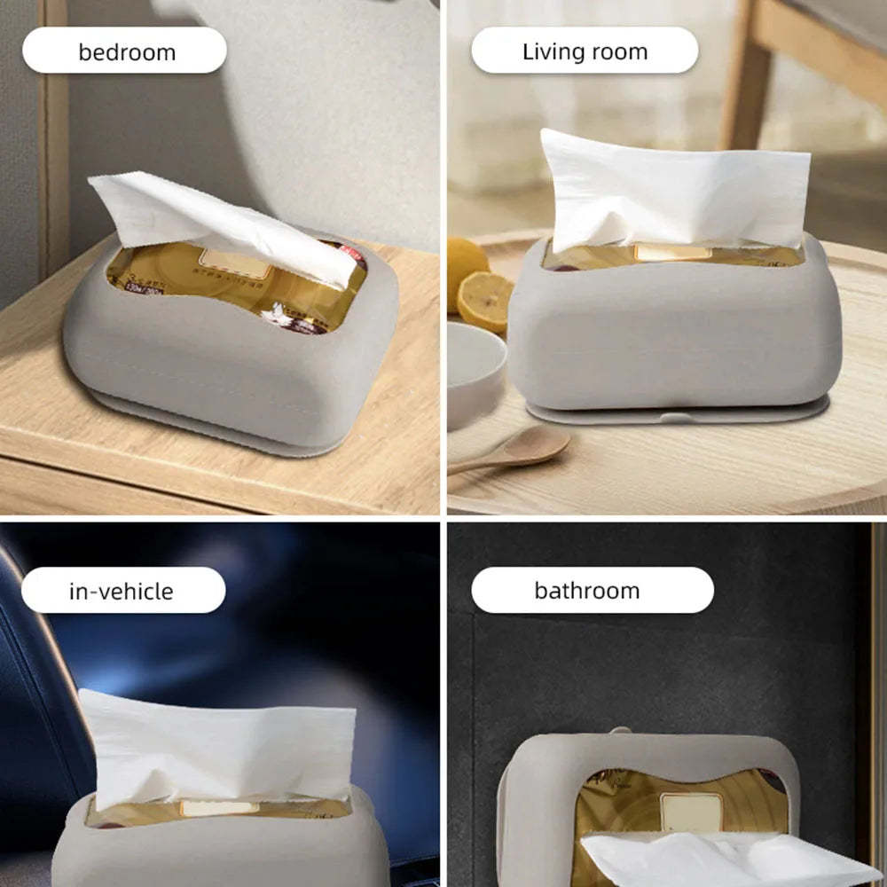 BowLift | Minimalist Design Suction Wall-Mounted Tissue Dispenser