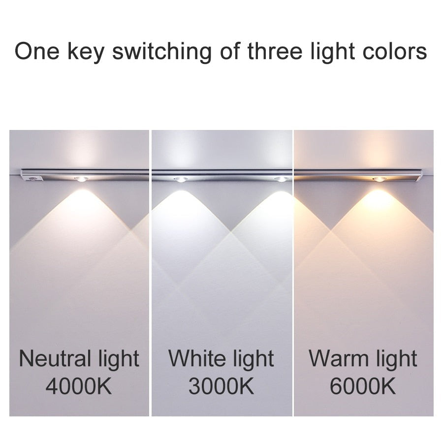 BowLift | Royelux Rechargeable LED Cabinet Light - Motion Sensor, Dimmable, USB Charging
