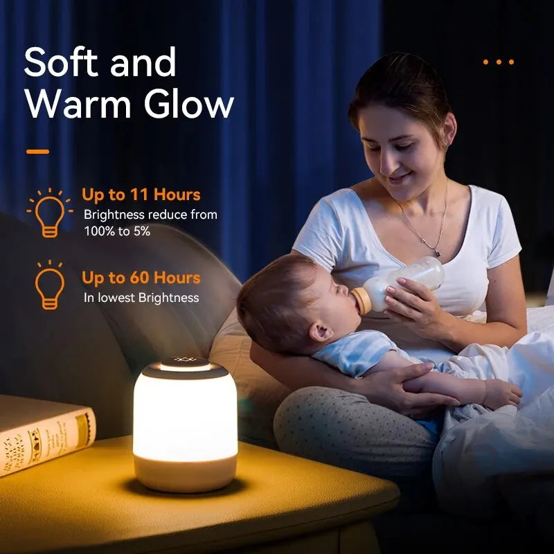 BowLift | LUMINA TOUCH LED Table Lamp | Portable & Dimmable | Touch Control | For Bedroom & Children's Room