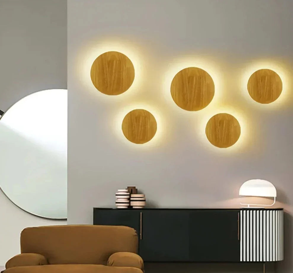 BowLift | ForestLite - Wooden Wall Lamp