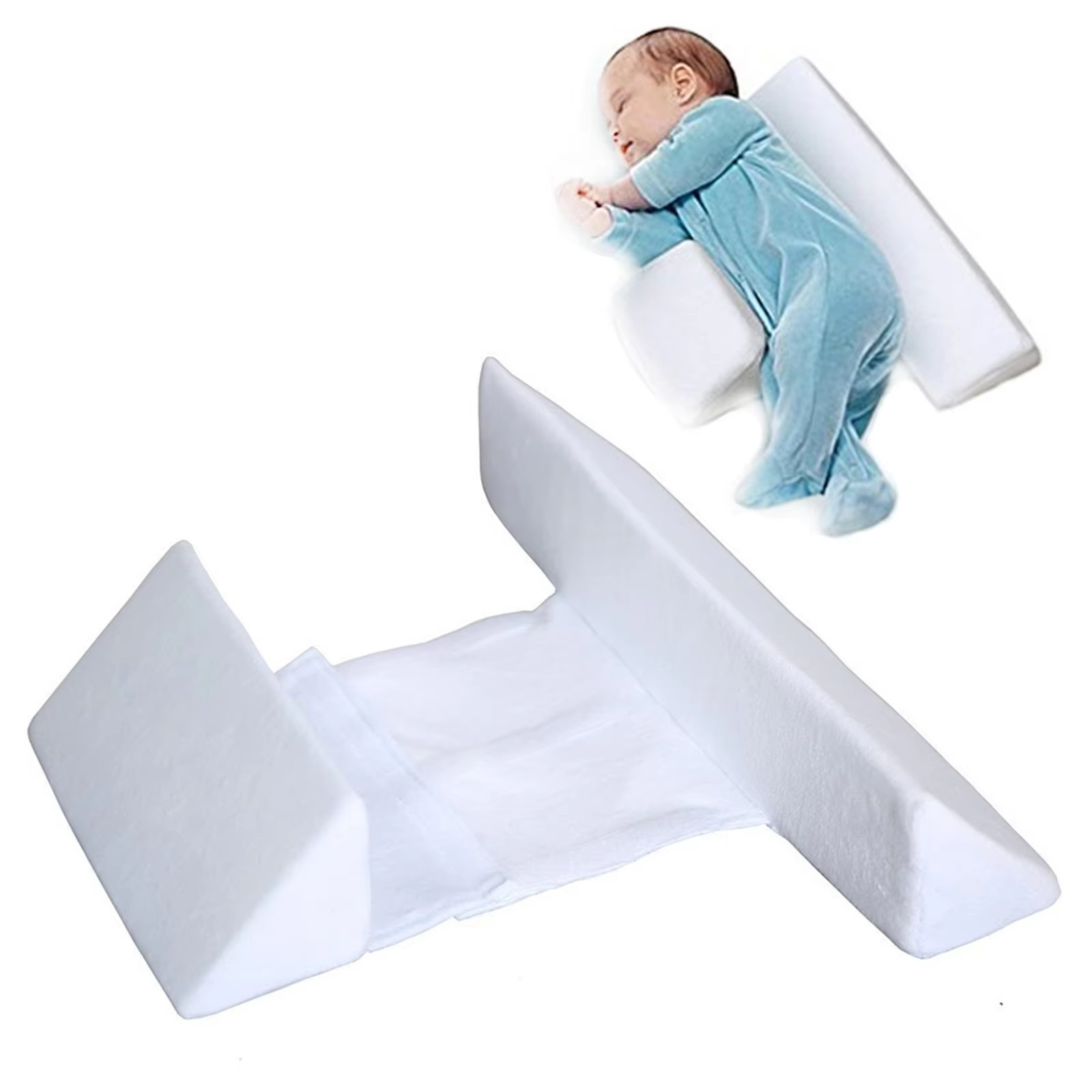 BowLift | Infant Side Sleeper Pillow for Newborns 0-6 Months