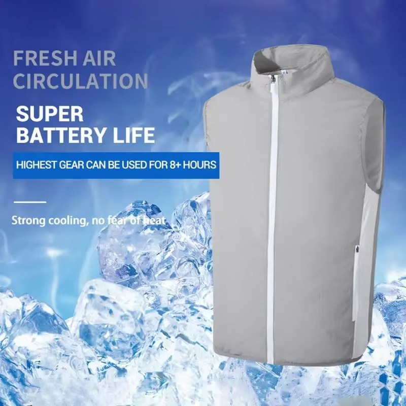 BowLift | Portable Cooling Fan Vest with USB Rechargeable Airflow System for Men and Women