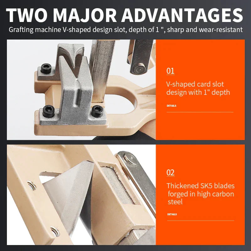 BowLift | GraftMaster Pro | Pruning Shears & Branch Cutter | SK5 Steel Blade | Ergonomic Handle