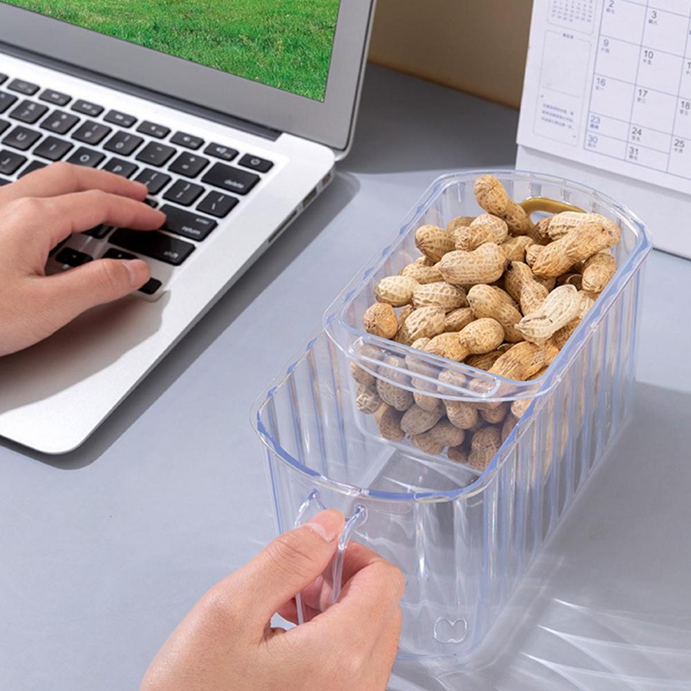 BowLift | Clear Stack Transparent Double-Layer Basket