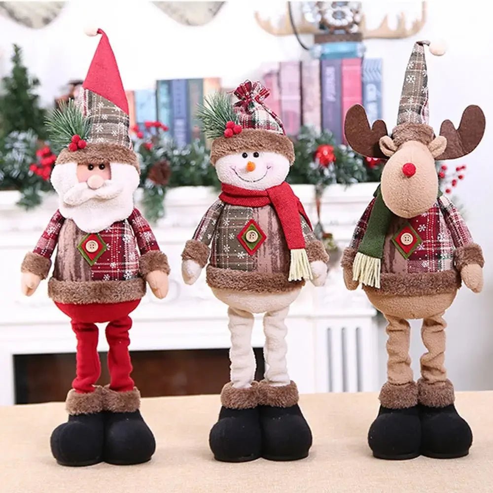 BowLift | Stylish Festive Santa Claus Doll for Elegant Holiday Decoration
