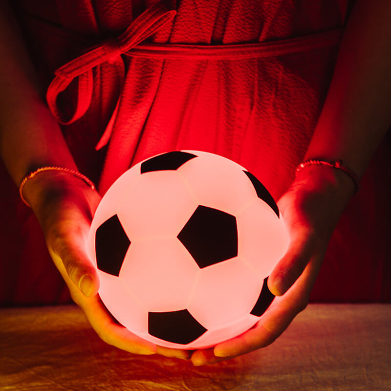BowLift | Creative Soccer Silicone LED Night Light USB Charging Table Lamp
